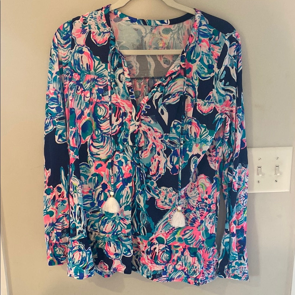 Floral Print Women's Top